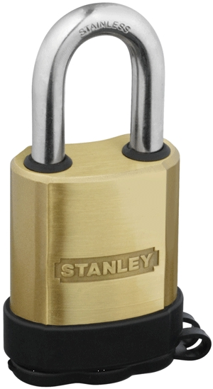 (image for) Padlock 2" All-Weather Brass