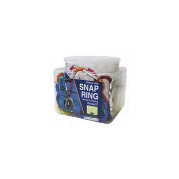 (image for) Snap Key Ring Bucket /50 Pc.