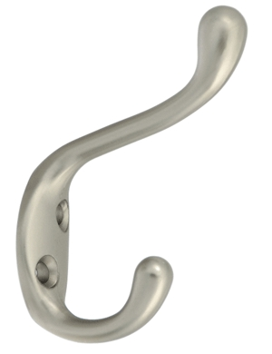 (image for) Coat/Hat Hook Hvy-Duty Sn