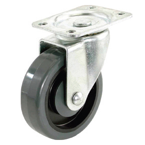 (image for) Caster Polyprop 4" Swivel Plat