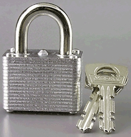 (image for) Padlock 1.5" Ka Warded 2/Cd