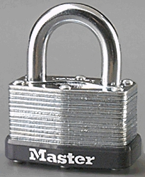 (image for) Padlocks: Laminated Steel, Warded