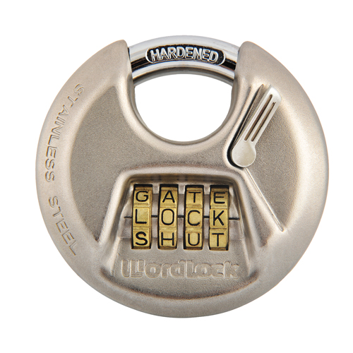 (image for) Padlock Discus Wordlock Ss