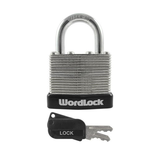 (image for) Padlock Laminated 1-1/2" M-Key