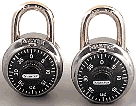 (image for) Padlocks: Combination, Dial