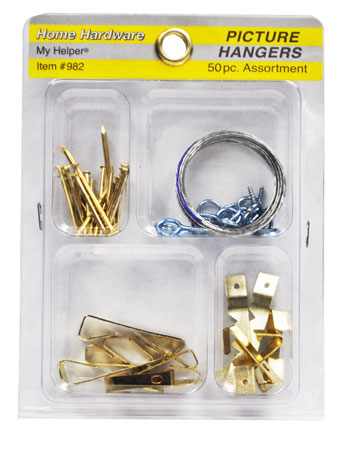 (image for) Kit Picture Hanger 50pc