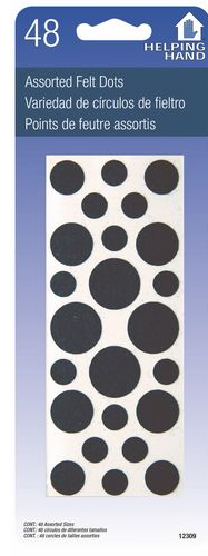 (image for) Felt Dots Self Stick 48 Assort