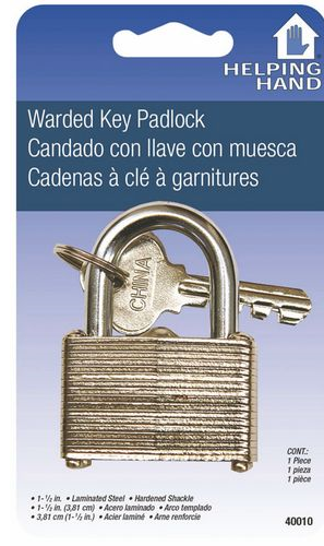 (image for) Padlock 1.5" Kd Warded