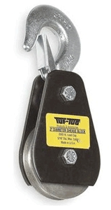 (image for) Pulley 1m# Stl W/Safe Hook