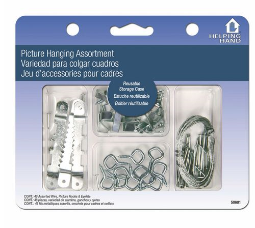 (image for) Picture Hanger Kit W/Wire Lg