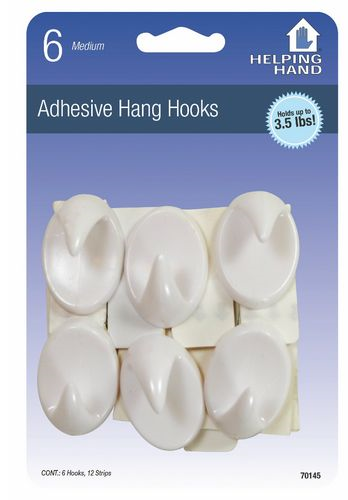(image for) Hang Hook Medium Adhesive 6pc