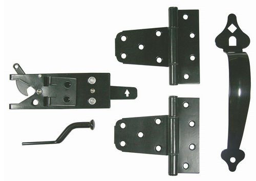 (image for) Gate Latch Alum Tee Set Blk