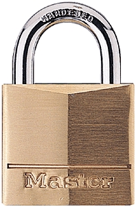 (image for) Padlock 1.25" Solid Brass 2/Cd