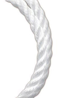 (image for) Rope Nylon Twist White 1/4x50