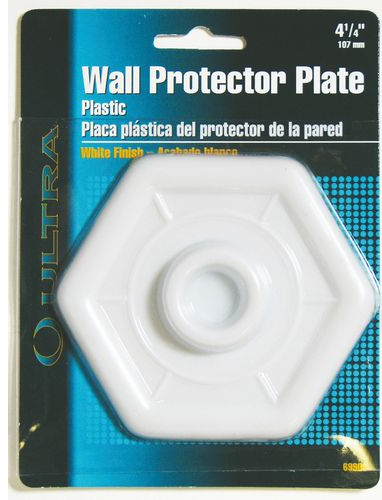 (image for) Wall Protector Plt 4-1/4" Wht