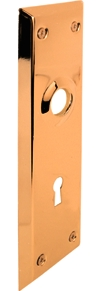 (image for) Escutcheon Door Plates Brs Set