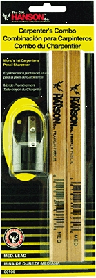 (image for) Marking Tools: Carpenter Pencils, Sharpeners