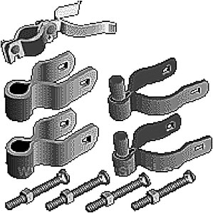 (image for) Walk Gate Hdw Set 2-3/8x1-3/8