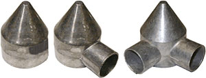 (image for) Bullet Cap 2-3/8" Alum 2-Way