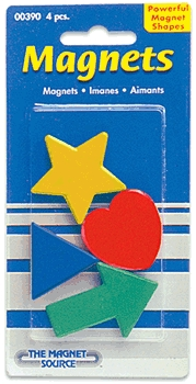 (image for) Magnetic Shapes Colorful 4/Pk