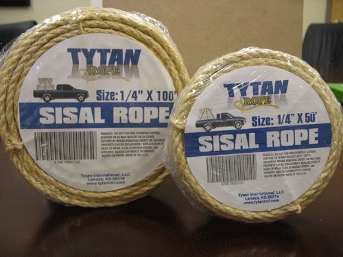 (image for) Rope Sisal 1/2"x50'