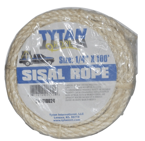 (image for) Rope Sisal 1/2"x100'