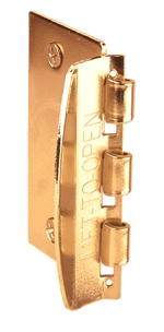 (image for) Sliding-Door Lock Flip Brass