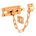 (image for) Door Guard Chain W/Bolt Brass