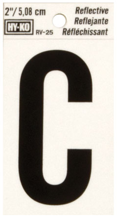 (image for) Letter 2"'C' Reflective Vinyl