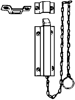 (image for) Chain Bolt V820-6"znc