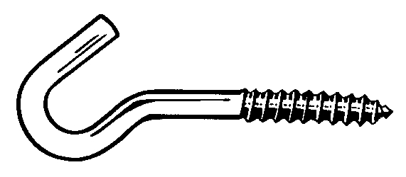 (image for) Porch Swing Hook 3/8x4.5"