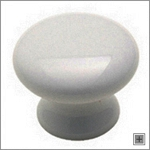 (image for) Knob 1-1/2" White Ceramic