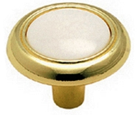 (image for) Knob 1-1/4" W/Ceramc Inst W Pb