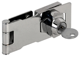 (image for) Hasp Keyed 4" Twist Knob Chrme