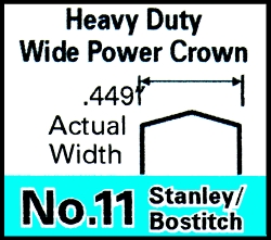 (image for) Staple #11 1/2"hd Bostitch 1m