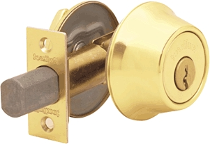 (image for) Deadbolt Cp Pb Single K6