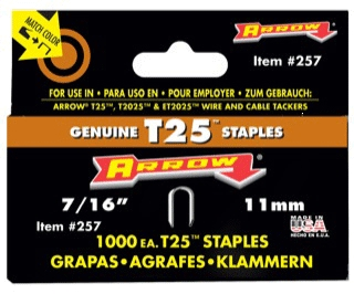 (image for) Staple T25 7/16" 1000/Pk