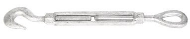 (image for) Turnbuckle Hook/Eye 1/4x4" Hdg