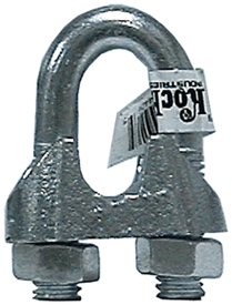 (image for) Wire Rope Clip 3/16" Frg Galv