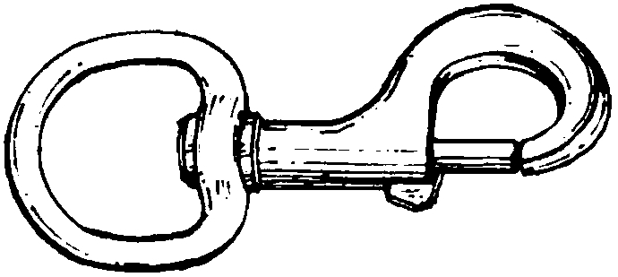 (image for) Snap 3/4" Swvl Eye Bolt Brass