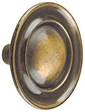 (image for) Knob 1-1/2" Antq Brass