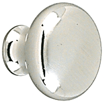 (image for) Knob 1-3/16" Satin Chrome