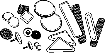 (image for) Magic Slider 15/16x4" Adh 4/Pk