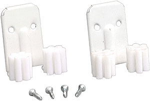 (image for) Broom Hanger Clip White 2/Pk