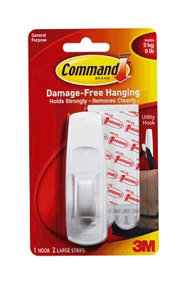(image for) Hook Lg Command Adhesive 3m