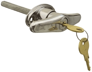 (image for) Garage T-Handle Chrome W/Key