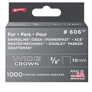 (image for) Staple Wide Crown 3/8" 1m/Pk