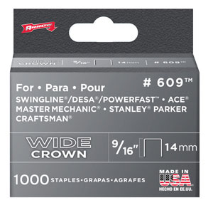 (image for) Staple Wide Crown 9/16" 1m/Pk