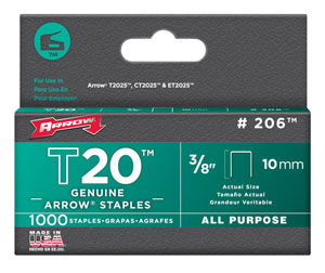 (image for) Staple 3/8" F/T2025 1m/Pk