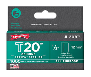 (image for) Staple 1/2" F/T2025 1m/Pk